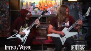 Children of Bodom quotBlooddrunkquot Guitar Lesson [upl. by Baptlsta]