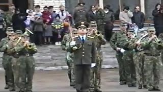 Totsk Garrison Troops 2000 Russian Anthem on Victory Day [upl. by Othelia]