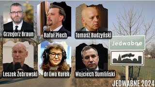 Jedwabne 2024 Grzegorz Braun dr Ewa Kurek Leszek Żebrowski Tomasz Budzyński Rafał Piech i inni [upl. by Aneala296]