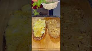 High protein Surf and Turf sandwich sandwich sandwichking idiotsandwich steak howto recipe [upl. by Parfitt]