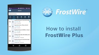 How to install FrostWire Plus from frostwirecom [upl. by Berlauda918]