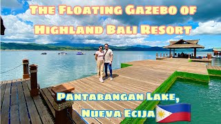 The Floating Gazebo of Highland Bali Resort located in Pantabangan Lake Nueva Ecija Philippines [upl. by Belding]