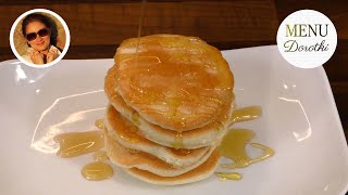 Prawdziwe amerykańskie PANCAKES Przepis jak zrobić te puszyste i delikatne naleśniki MENU Dorotki [upl. by Yard]