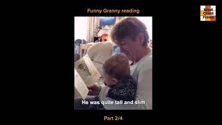 Hilarious Scottish Granny Reading Wonky Donkey [upl. by Acinad]