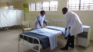 Divided Bed Making Procedure [upl. by Neleb]