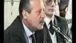 Borsellino lezione sulla mafia 14 [upl. by Oyr]