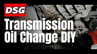 DSG Transmission Service  Fluid Change  DSG Transmission Fluid  Oil Change [upl. by Ashraf]