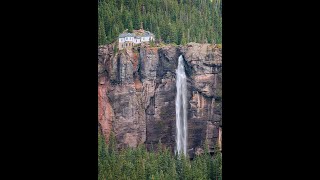 Bridal Veil Falls Telluride Colorado [upl. by Edac]