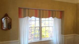 Window Treatment Idea for Bay Window or Bump Out Window [upl. by Cressi]