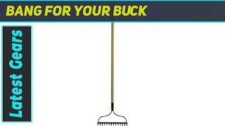 Emsco Group 13221 Workforce 14Tine Bow Rake – Best Durable Garden Tool [upl. by Morrell412]