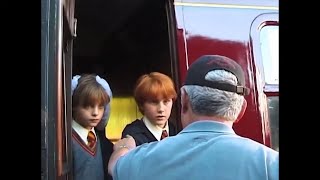 Les doublures sur le Tournage de la Station PréauLard Harry Potter à lécole des sorciers [upl. by Nauqyt]