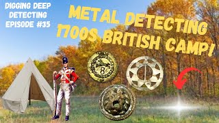 Metal Detecting 1700s British Camp [upl. by Nwahshar]