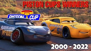 ALL PISTON CUPS WINNERS FROM 2000 TO 2022 [upl. by Lapotin211]