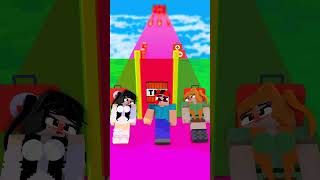 NEW Romantic Punch Run Challenge Help Herobrine Save Sadako And Alex [upl. by Yeoj]