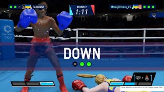 OLYMPIC GAMES TOKYO 2020 Boxing Crystal vs SomeMid [upl. by Berlyn34]