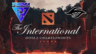 EN Tundra Esports vs Team Secret – Game 1  The International 2022  Final Day [upl. by Enirol]