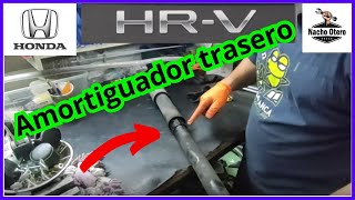 Cambio amortiguadores traseros Honda HRV [upl. by Laleb733]