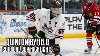 Quinton Byfield  2018 OHL Cup Highlights [upl. by Coulombe705]