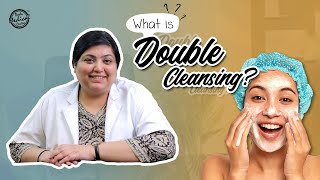 What is Double Cleansing  Double Cleansing for Acne Prone Skin  Skin Specialist in Delhi  DMC [upl. by Ierbua]