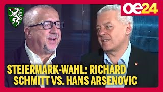 SteiermarkWahl Richard Schmitt vs Hans Arsenovic [upl. by Maxa]