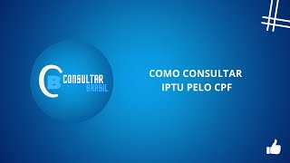 COMO CONSULTAR IPTU PELO CPF  CONSULTAR BRASIL [upl. by Anuait]