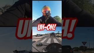 A Near Miss motorcycle bikelife shorts [upl. by Mcclish]