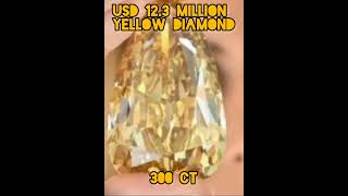 12 Million USD yellow diamond [upl. by Forcier461]