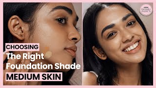 Foundation Guide for Medium Skin  How To Choose The Correct Foundation Shade  Nykaa Beauty Basics [upl. by Addi]