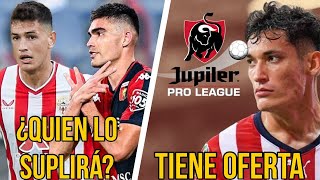 🚨Rumores Chivas  Chiquete con oferta de Europa  ¿Quién reforzará su lugar en Chivas [upl. by Witherspoon]