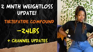 2 Month GLP 1 Weight Loss Update  TirzepatideZepbound [upl. by Fried]