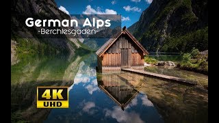 German Alps From Above MUST SEE Views Berechtesgadener Land 4k  Königsee [upl. by Neilson]