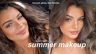 my easy summer makeup routine [upl. by Hutner944]