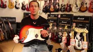 Fender 2012 USA Standard Stratocaster Electric Guitar Review at Derringers Music [upl. by Okubo]