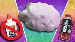 How to make Fluffy Slime without Glue Borax Detergent or Starch [upl. by Estrin]