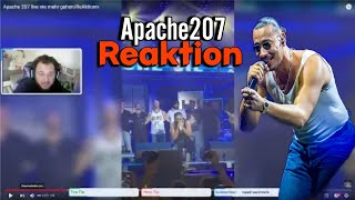 Apache 207 live Nie mehr gehen ReAktionn [upl. by Ellehsor]