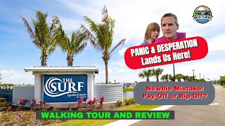 Our Unexpected Find The Surf RV Luxury Resort in South West Florida  Exclusive Tour and Review [upl. by Yevol]