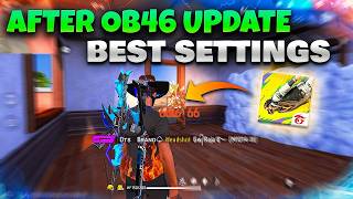 THIS SECRET SETTING 😱Gives 99 Panel Like Headshots  In OB46 Update  Bluestacks 4  MSI [upl. by Barfuss]