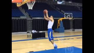 Zach Lavine NASTY dunks after practice UCLA part 3 [upl. by Barbabas]