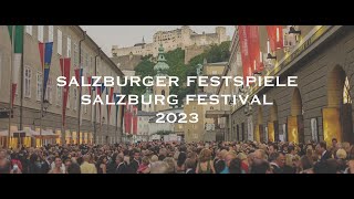 2023 Salzburger Festspiele Ostern Pfingsten SommerSalzburg Festival Eastern Whitsun Summer [upl. by Natlus]