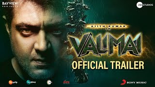 Valimai  Official Trailer  Ajith Kumar  H Vinoth  Pongal 2022  Boney Kapoor  Zee Studios [upl. by Myles146]