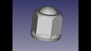 FreeCad колпачок [upl. by Eronaele]