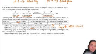 Một học sinh tiến hành tổng hợp isoamyl acetate thành phần chính của dầu chuối từ acetic acid và [upl. by Arreic133]