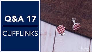 How To Store A Cufflink Collection Silk Knot Cufflinks And More  QampA 17  Kirby Allison [upl. by Notna448]