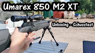 Umarex 850 M2 XT Kit Unboxing  Schusstest  HD  GermanDeutsch [upl. by Lepper]