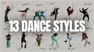 13 Dance Styles And How To Get Started  Back To Basics [upl. by Vanessa]