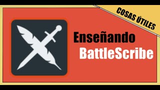 Editor de listas  BattleScribe Tutorial en español [upl. by Eseret252]