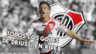 Todos los goles de Driussi en River ● El gordo ● HD [upl. by Ofella733]