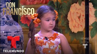 Niña rusa de 5 años pone en práctica su talento  Don Francisco Te Invita  Entretenimiento [upl. by Hephzipa242]