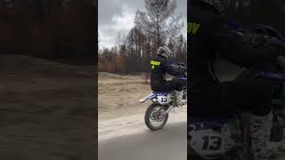 Yamaha WR450f Wheelie [upl. by Norvan450]