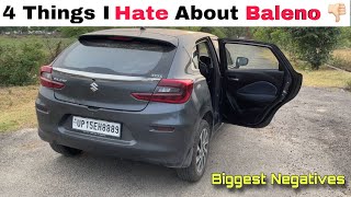 Talking About Negatives of BALENO 2024  Negatives of Premium Hatchback 😢 [upl. by Herzig535]